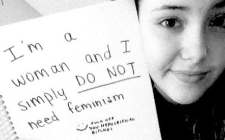 I simply do not classify myself as a hypocritical bitch. 